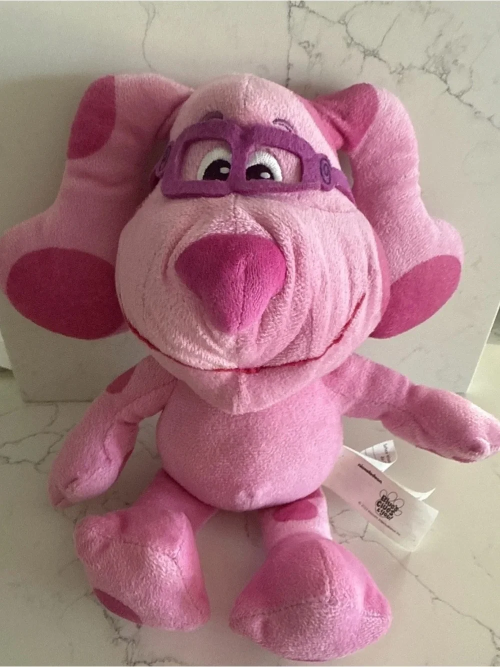 2022 Blue's Clue's Magenta Dog Just Play Nickelodeon Plush Toy 11